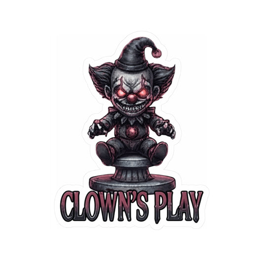 "Clown Play" Sticker — Main