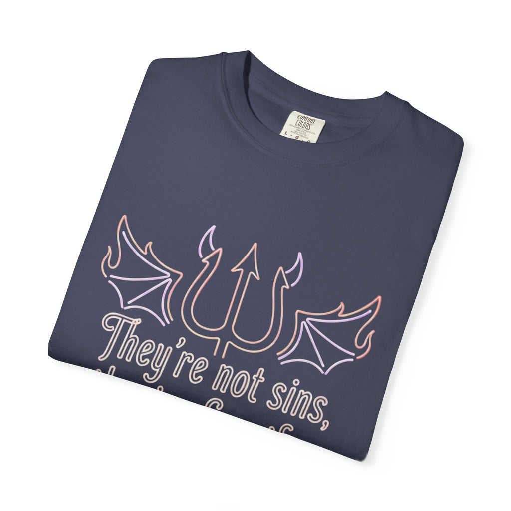 "Infernal Rewards Program" Unisex Garment-Dyed T-shirt