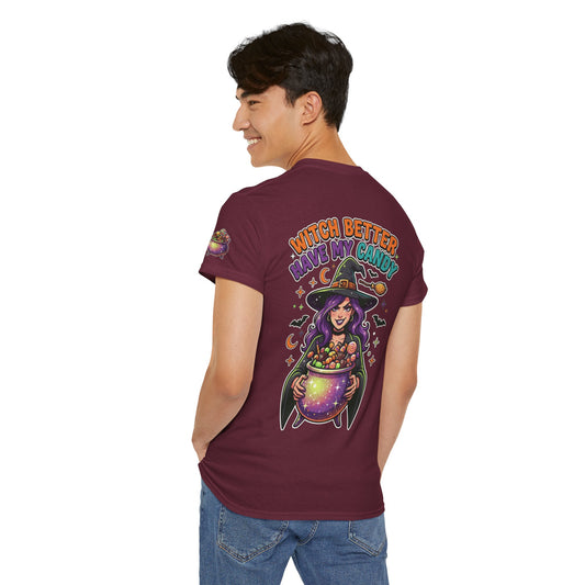 Color: Maroon | Witch Better Have My Candy Premium Graphic Tee