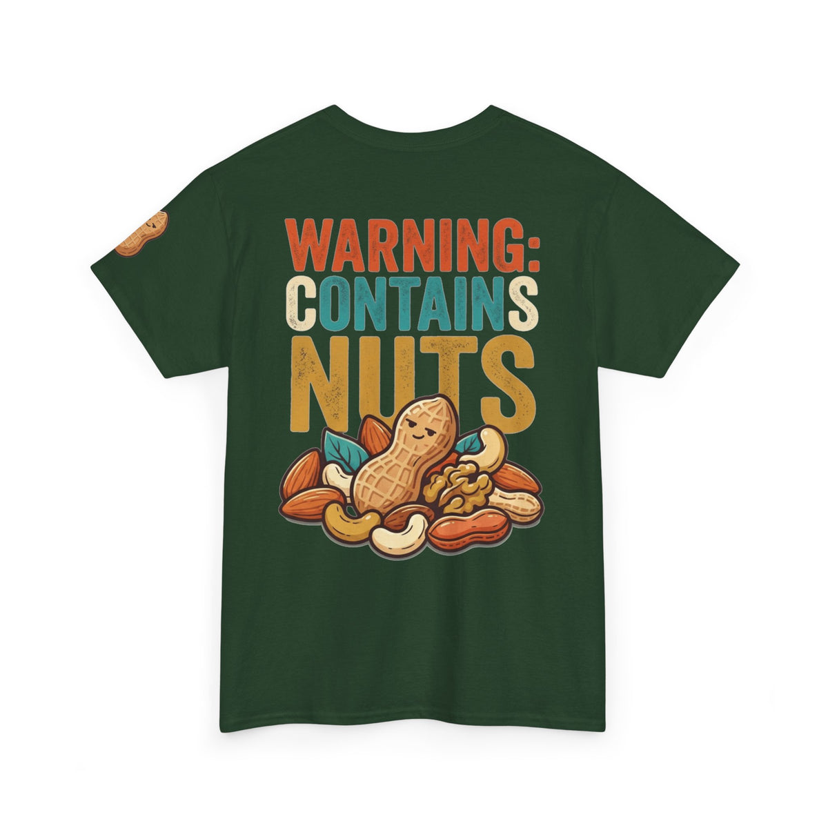 "Warning Contains Nuts" Premium Graphic Tee