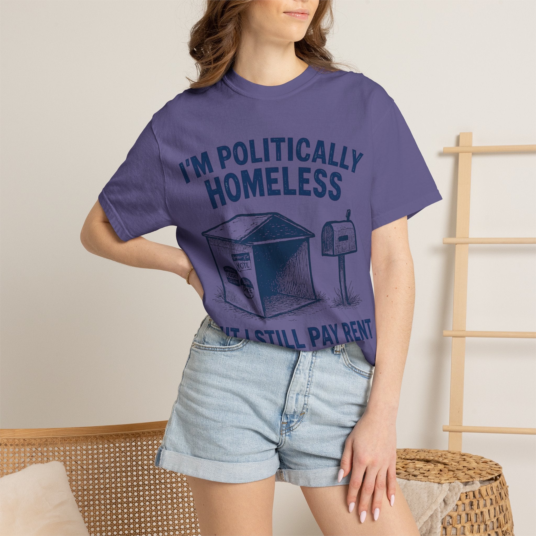"The "Safe Space" Sentry"  Unisex Garment-Dyed T-shirt