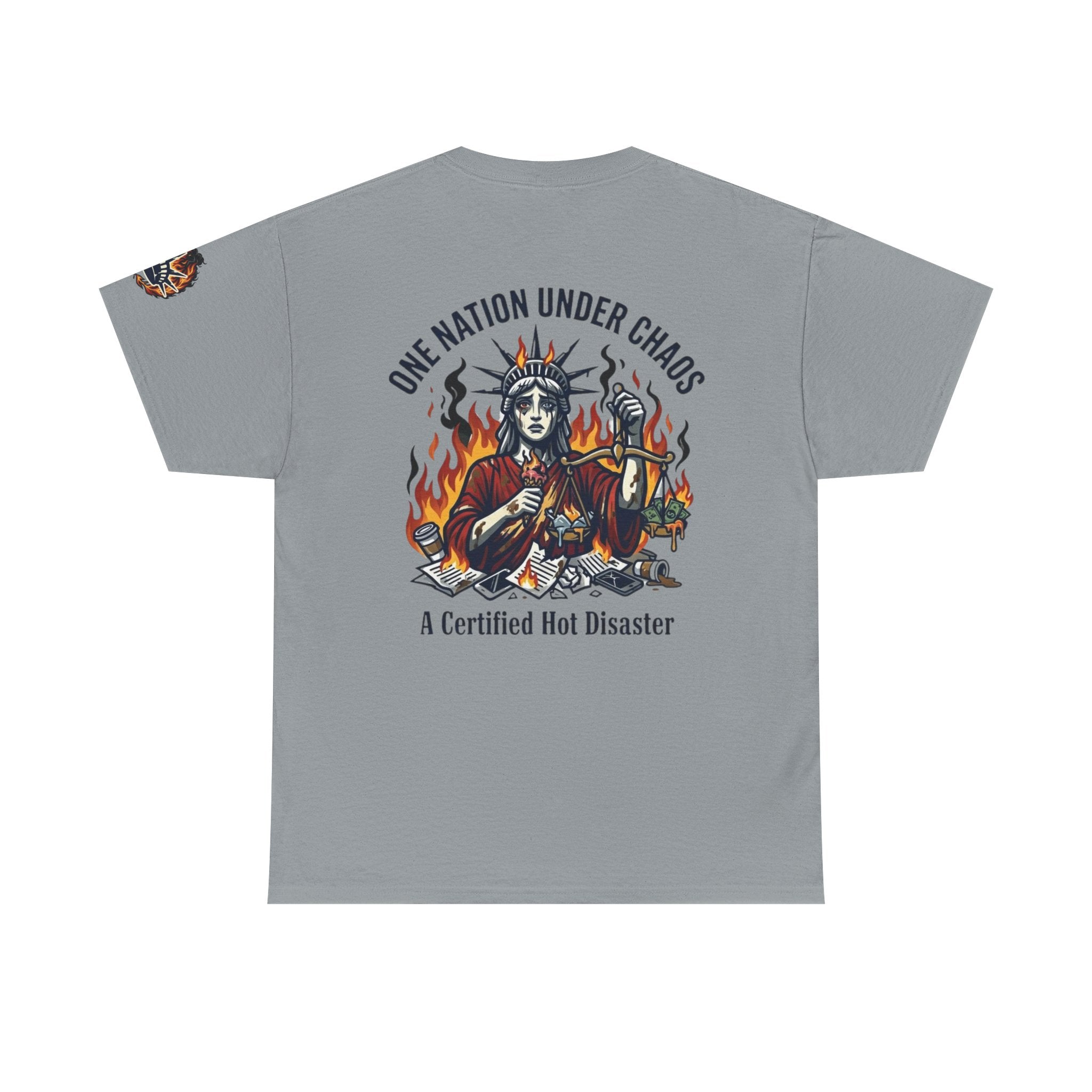 "One Nation Under Chaos" Premium Graphic Tee