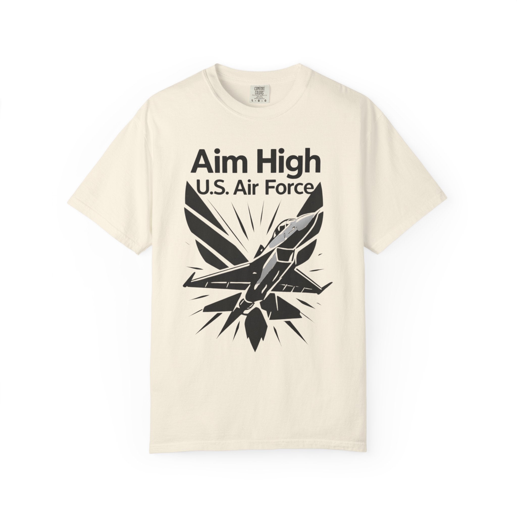 "Aim High" Unisex Garment-Dyed T-shirt