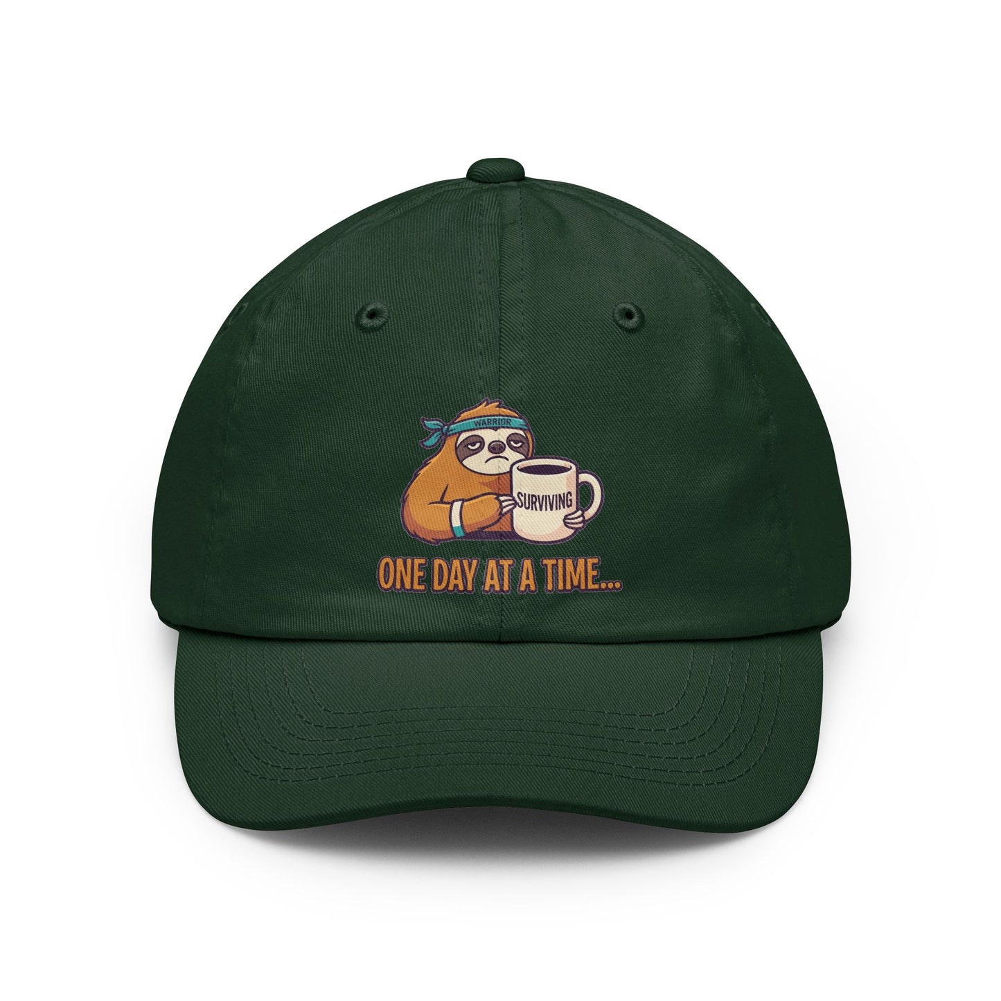 "Cancer One Day At A Time" Dad Hat — -C