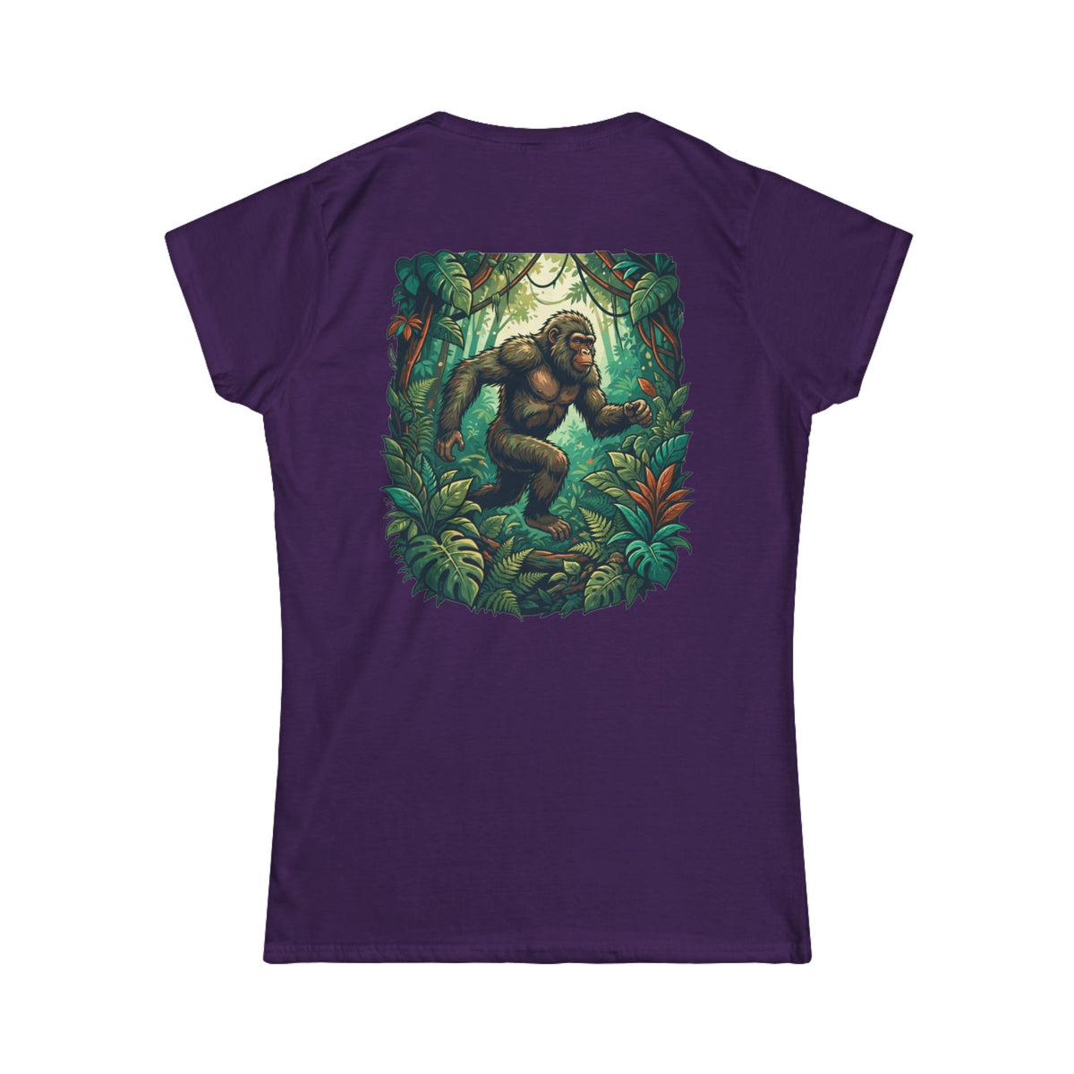 Color: Purple | The Bukit Timah Monkey Man (Singapore) Women's Tee