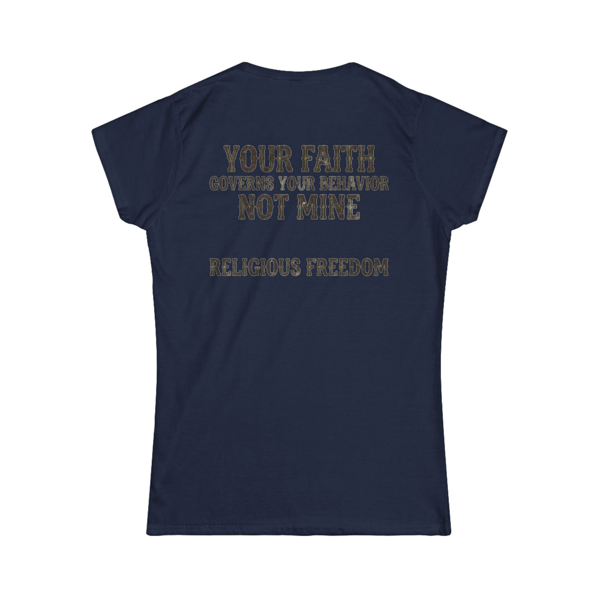 Color: Navy | Religious Freedom Women's Tee
