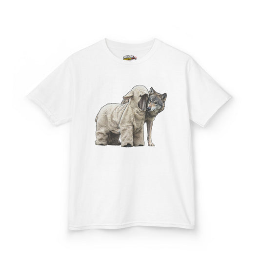 Color: White | Civilization Tolerated Religion Kids Tee