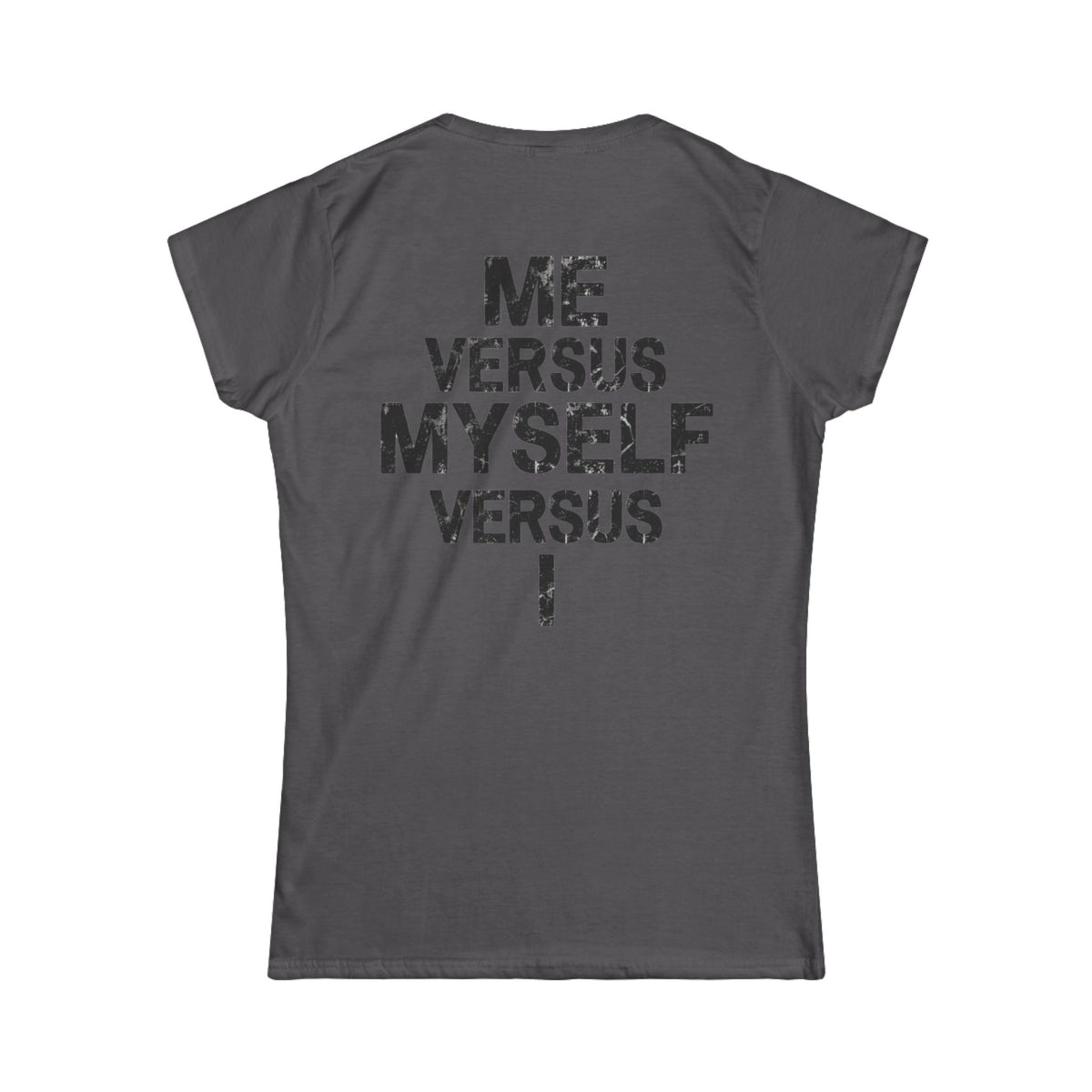 Color: Charcoal | Me vs Myself vs I Women's Tee