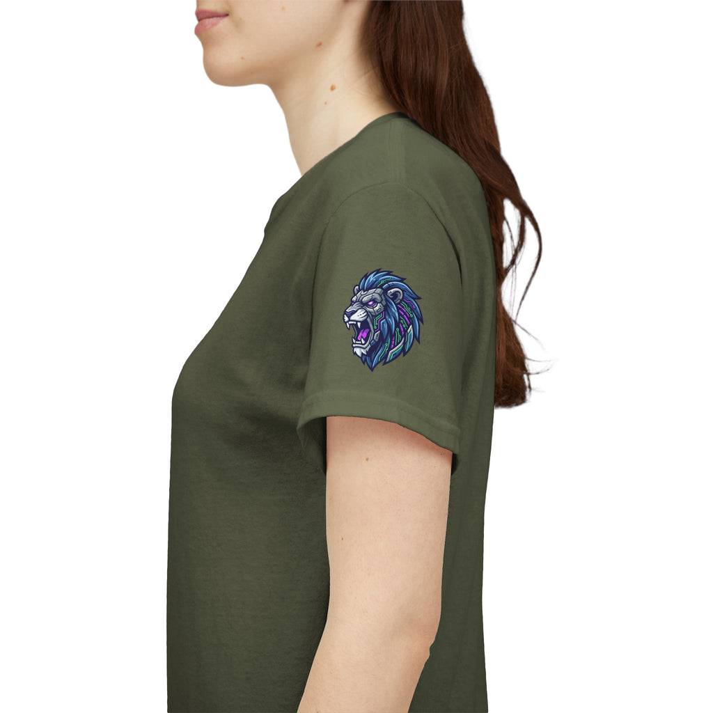 "Cyber Lion" Premium Graphic Tee