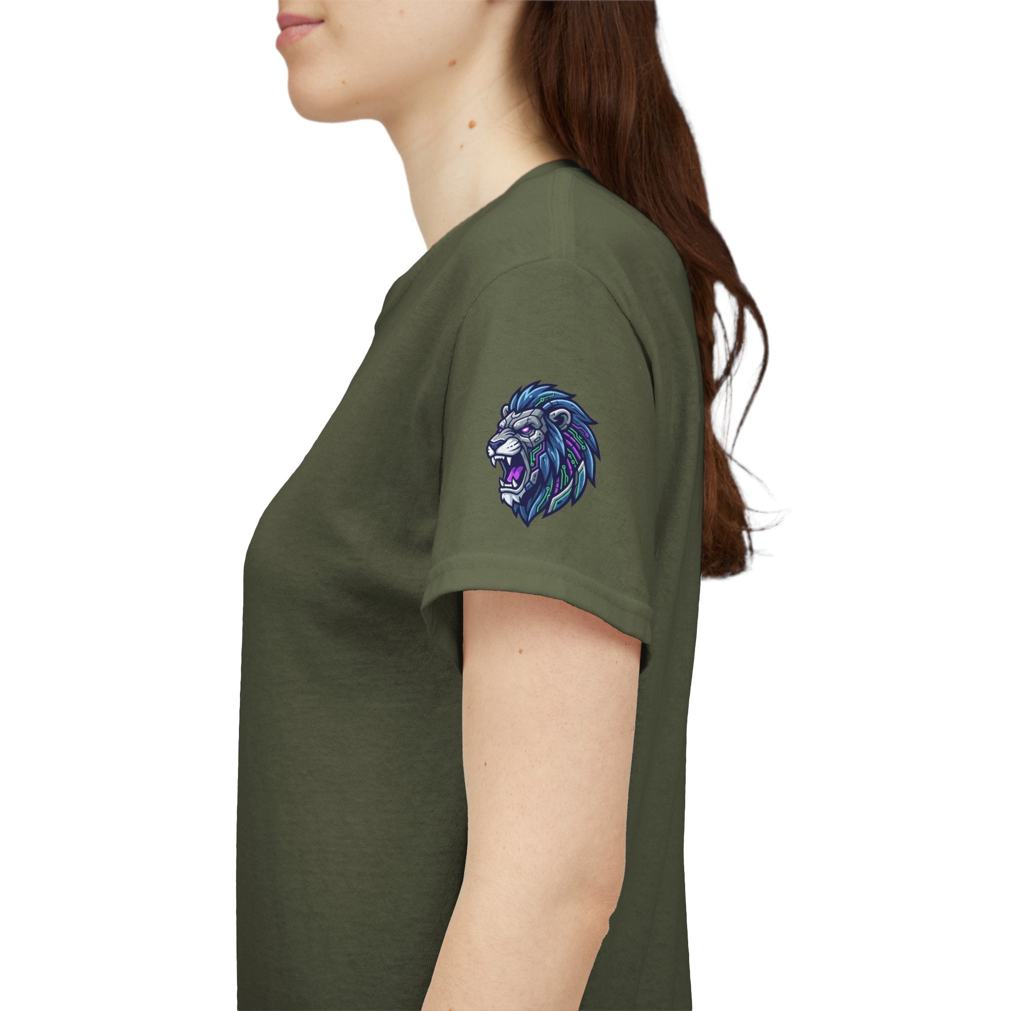 "Cyber Lion" Premium Graphic Tee