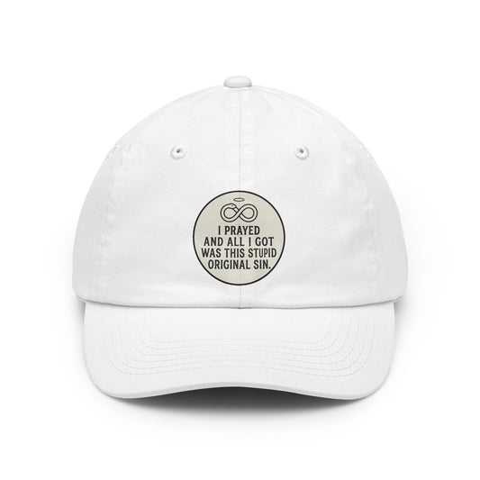 Color: White | Good Book Series Original Sin Dad Hat