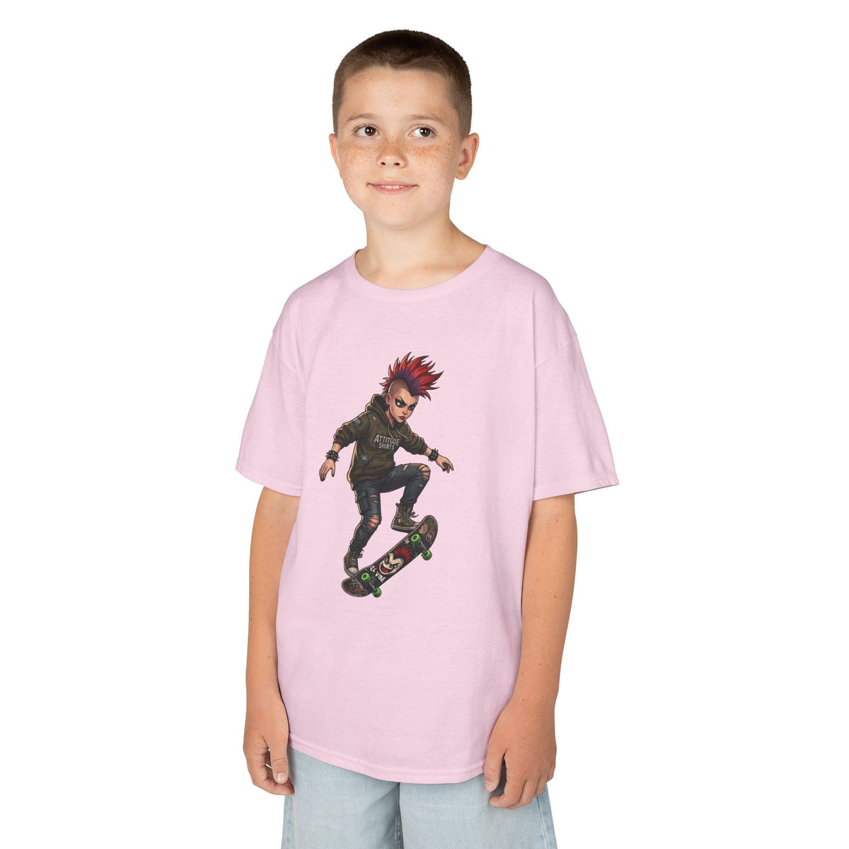 Color: Light Pink | Riot Kids Tee