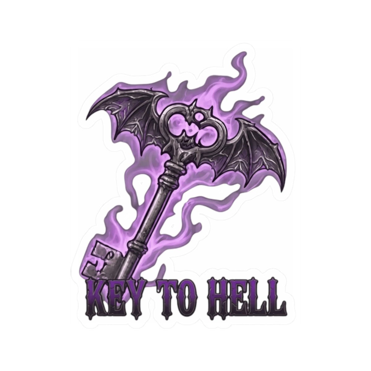 "Skeleton Key" Sticker — Main