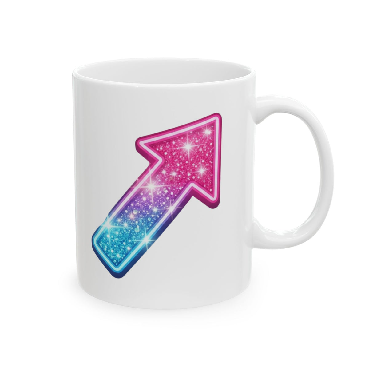 "Professional Stick Shifter" White Ceramic Mug — Graphic