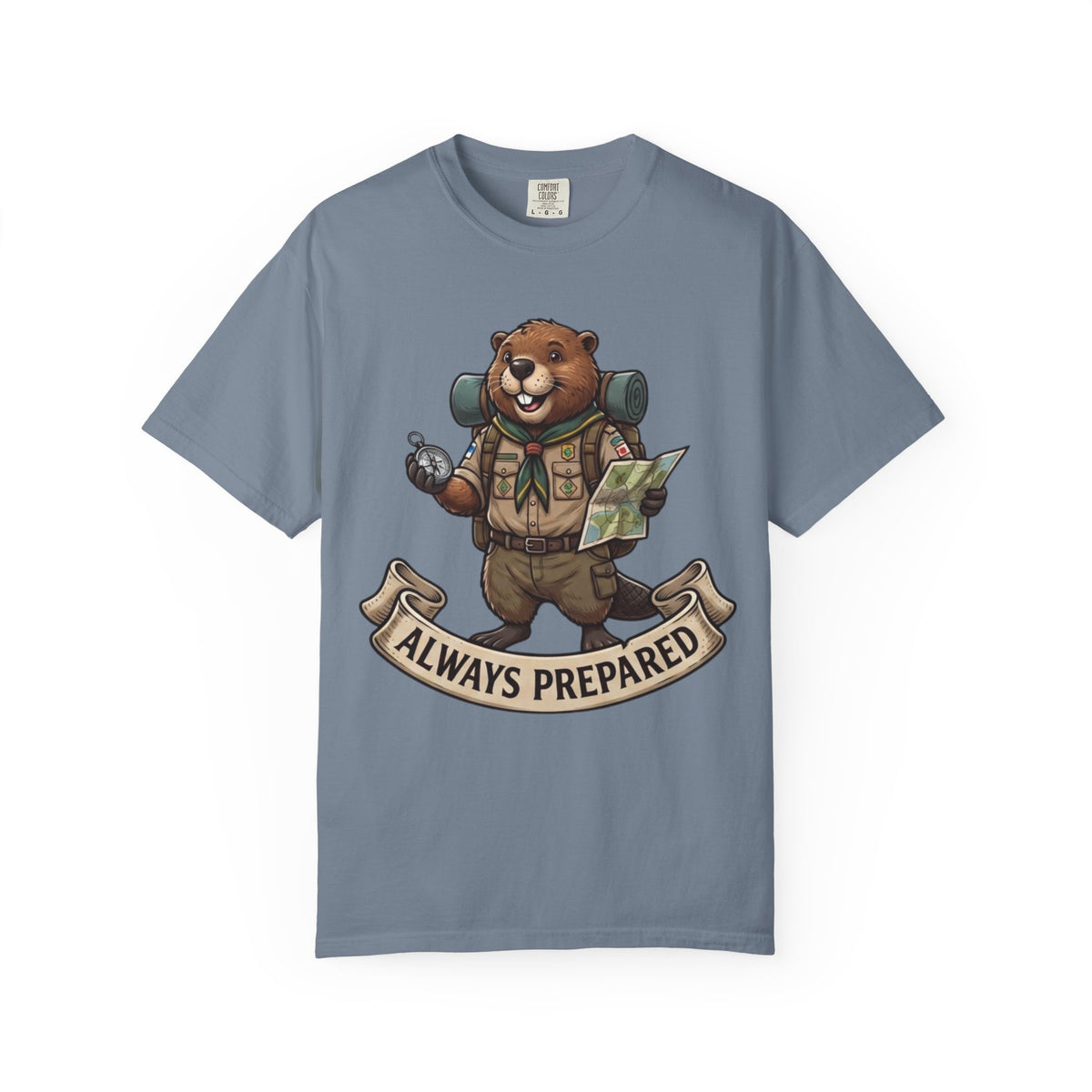 Color: Blue Jean | Always Prepared Unisex Garment-Dyed Tee