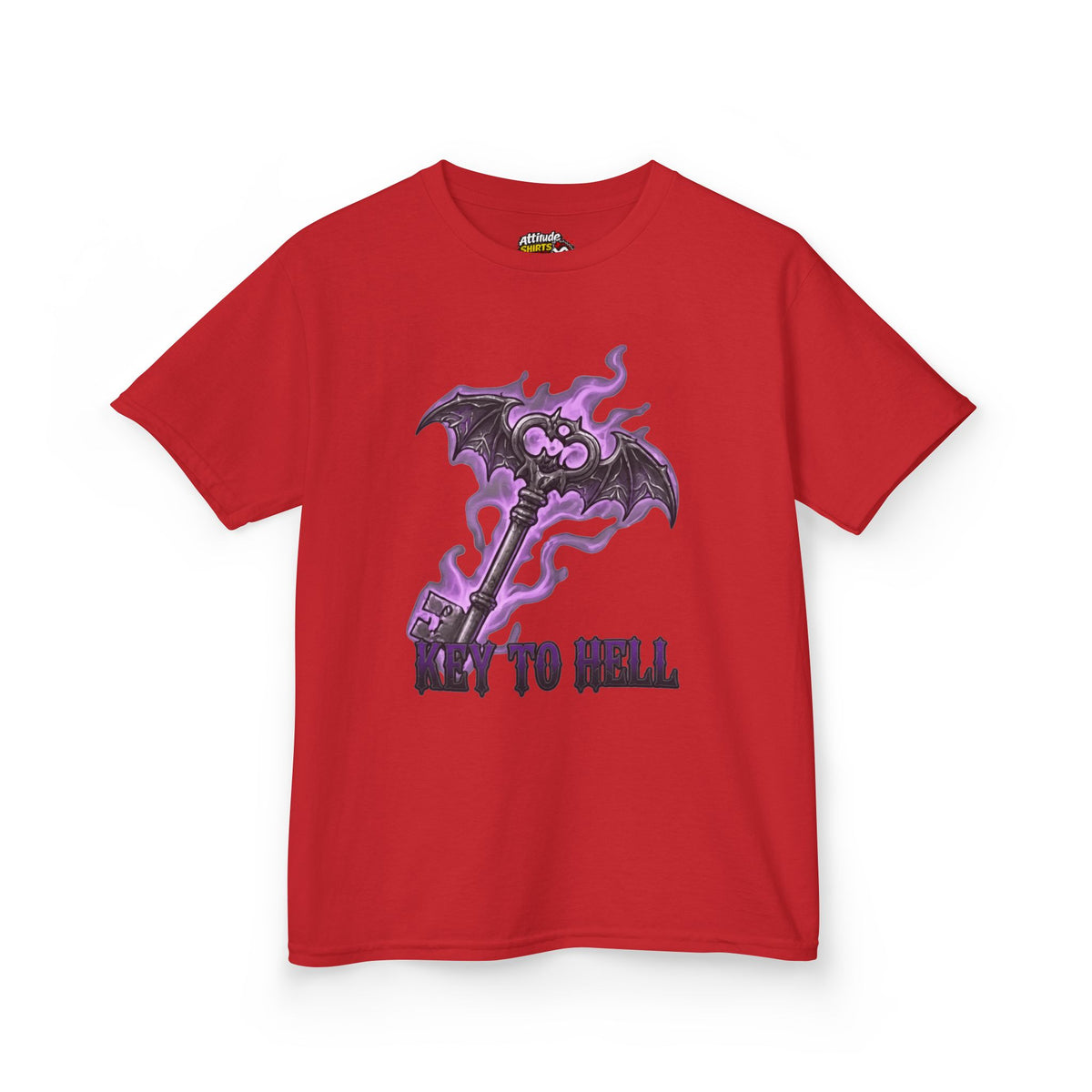 Color: Red | Skeleton Key Kids Tee