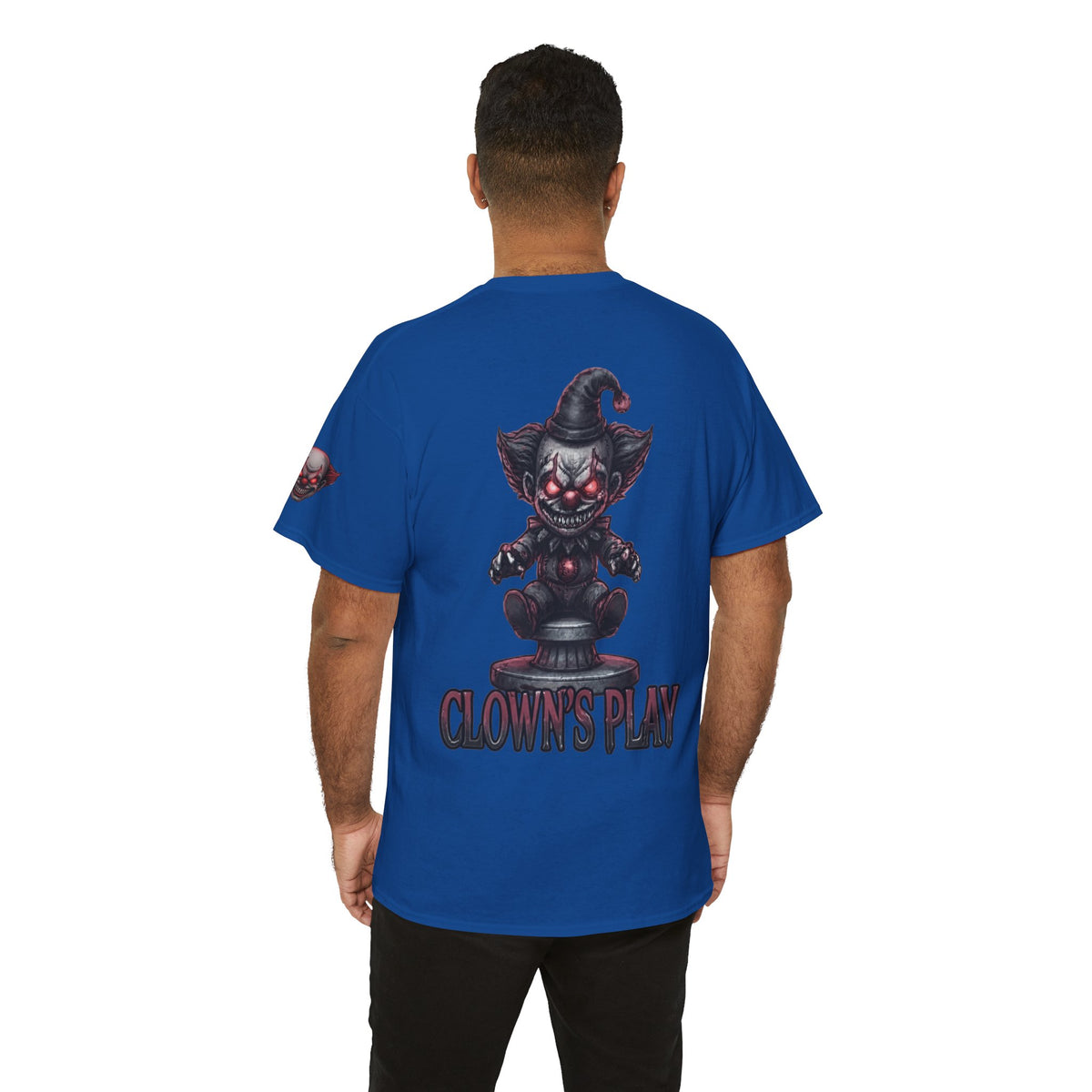 Color: Royal | Clown Play Premium Graphic Tee