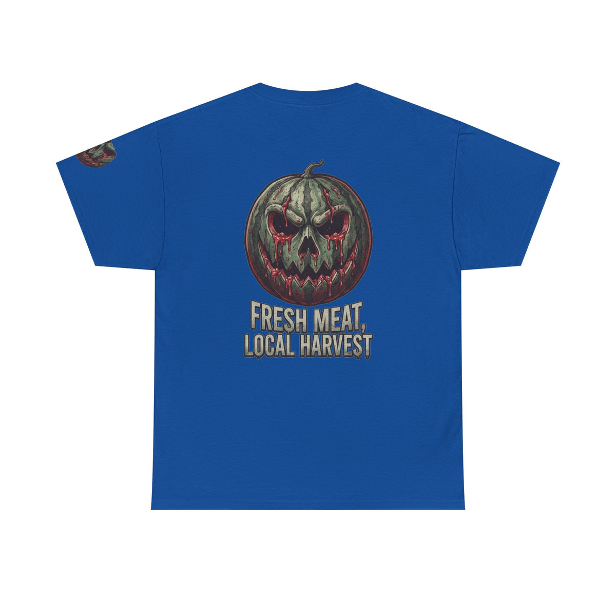 Color: Royal | Fresh Meat, Local Harvest Premium Graphic Tee