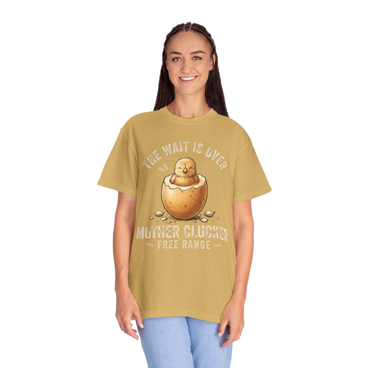 "The Wait is Over" Unisex Garment-Dyed Tee