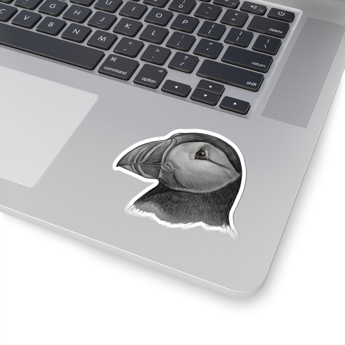 "Pencil Sketch Art Puffin" Sticker