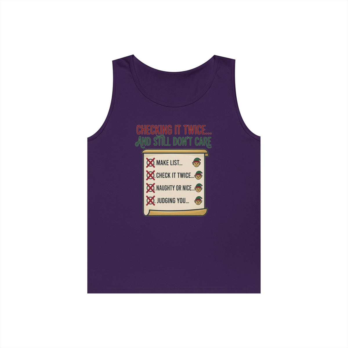 "Checking It Twice" Tank Top