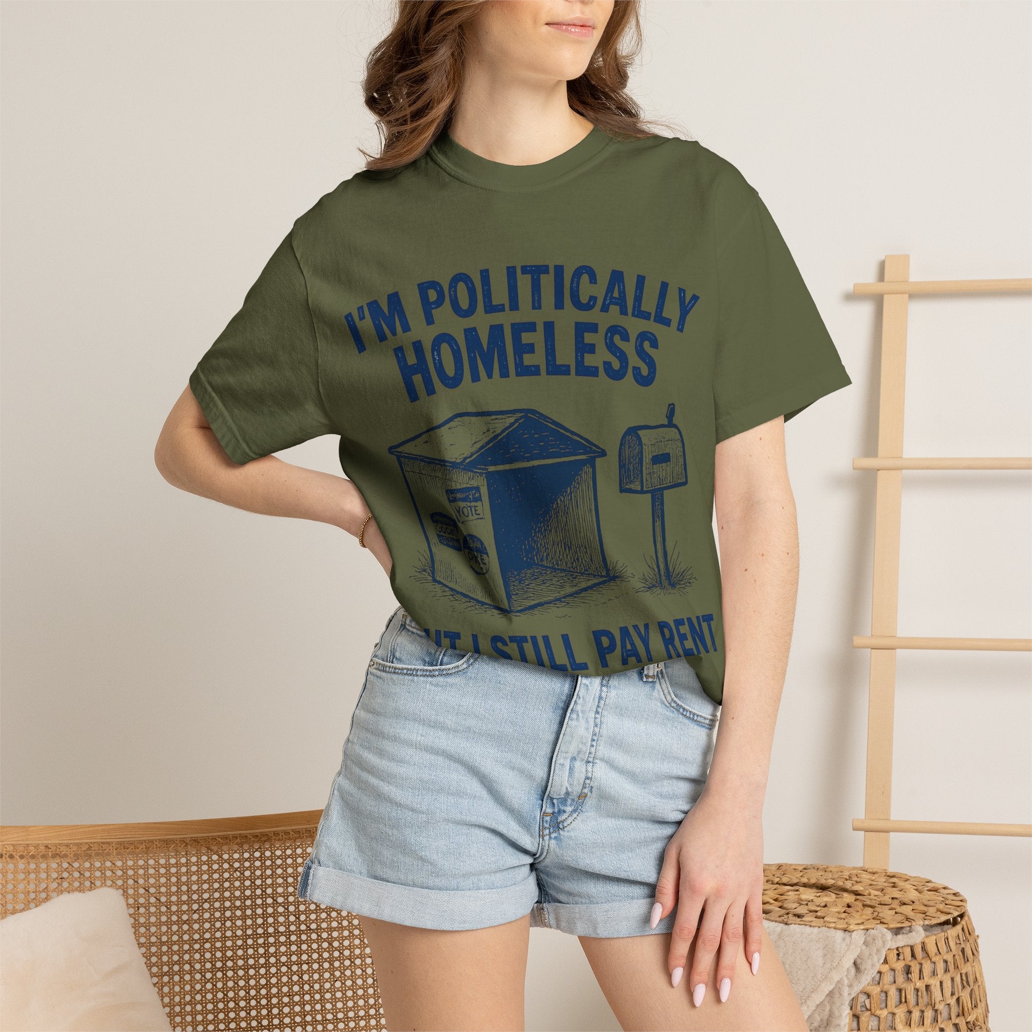 "The "Safe Space" Sentry"  Unisex Garment-Dyed T-shirt