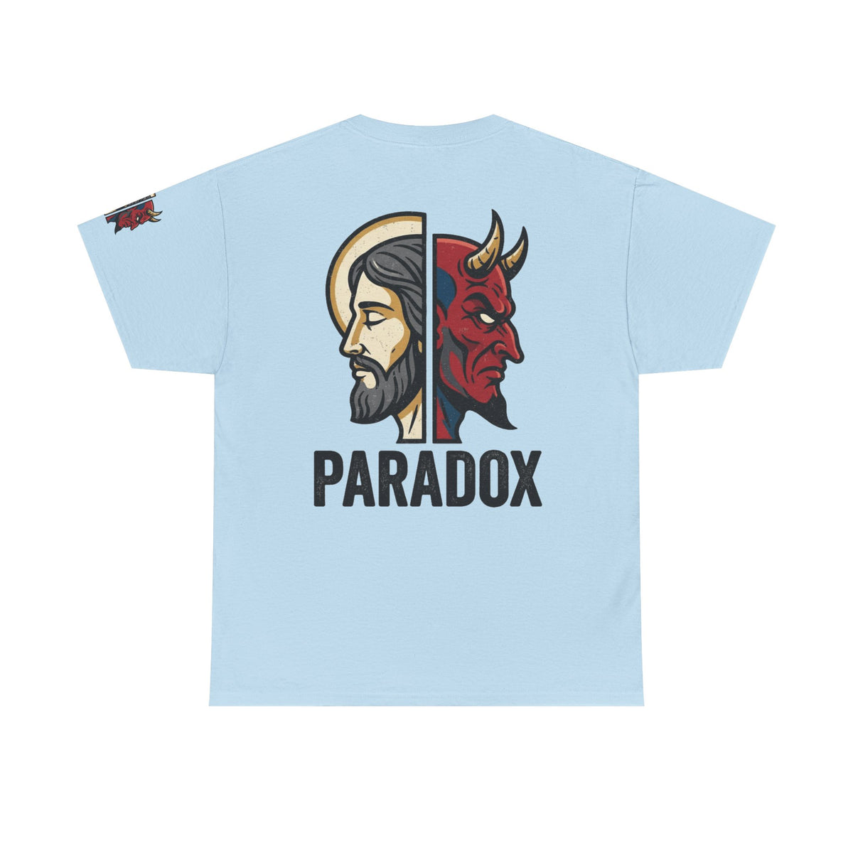 Color: Light Blue | Paradox Premium Graphic Tee