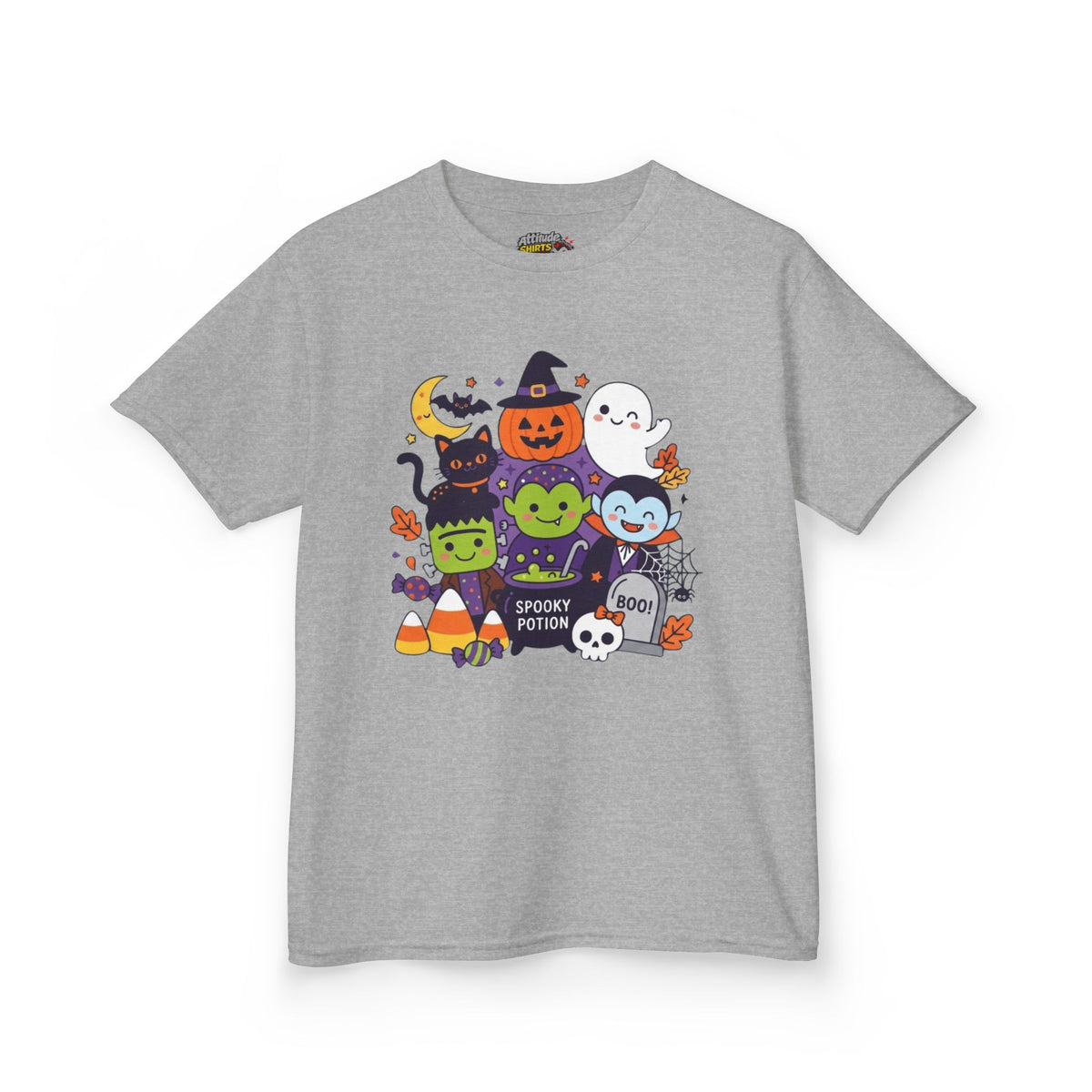 Color: Sport Grey | Spooky Potion Kids Tee