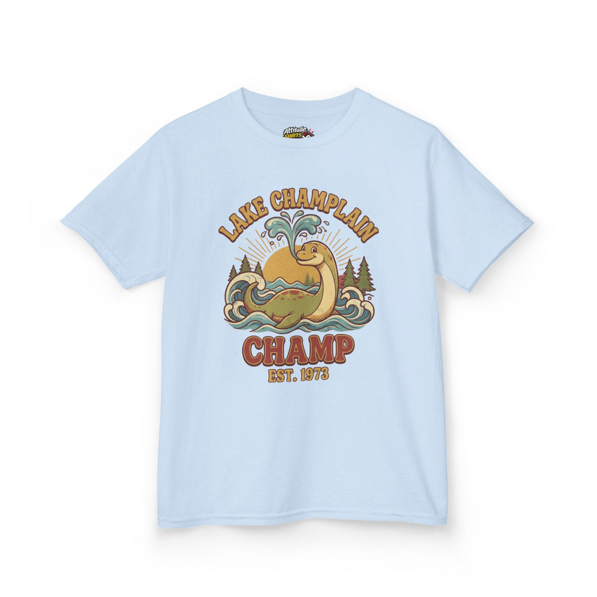 Color: Light Blue | Champ (Lake Champlain) Kids Tee