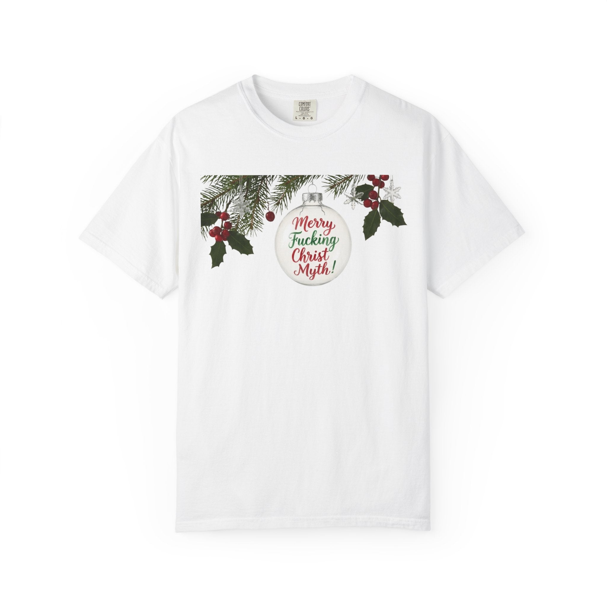 "MF Christ Myth" Unisex Garment-Dyed T-shirt