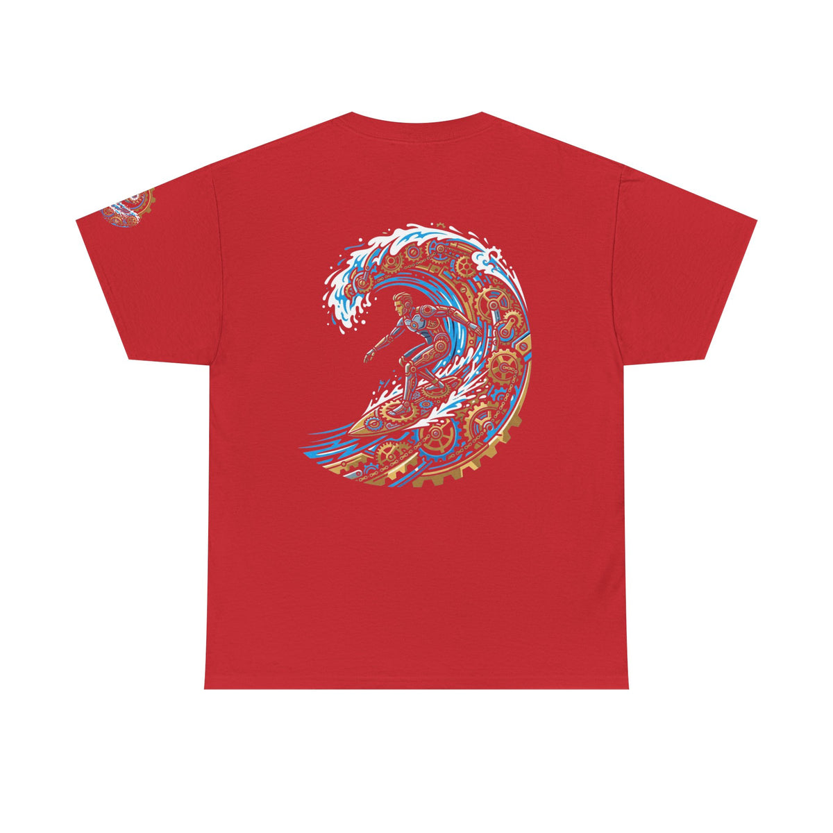 Color: Red | Time Surfer Premium Graphic Tee