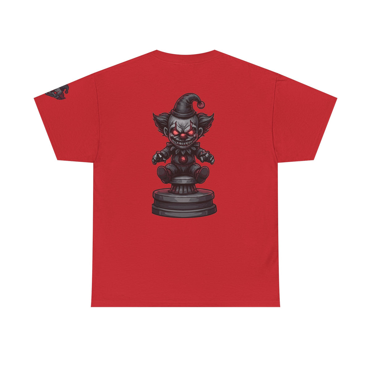 Color: Red | Nightmare Clown Premium Graphic Tee