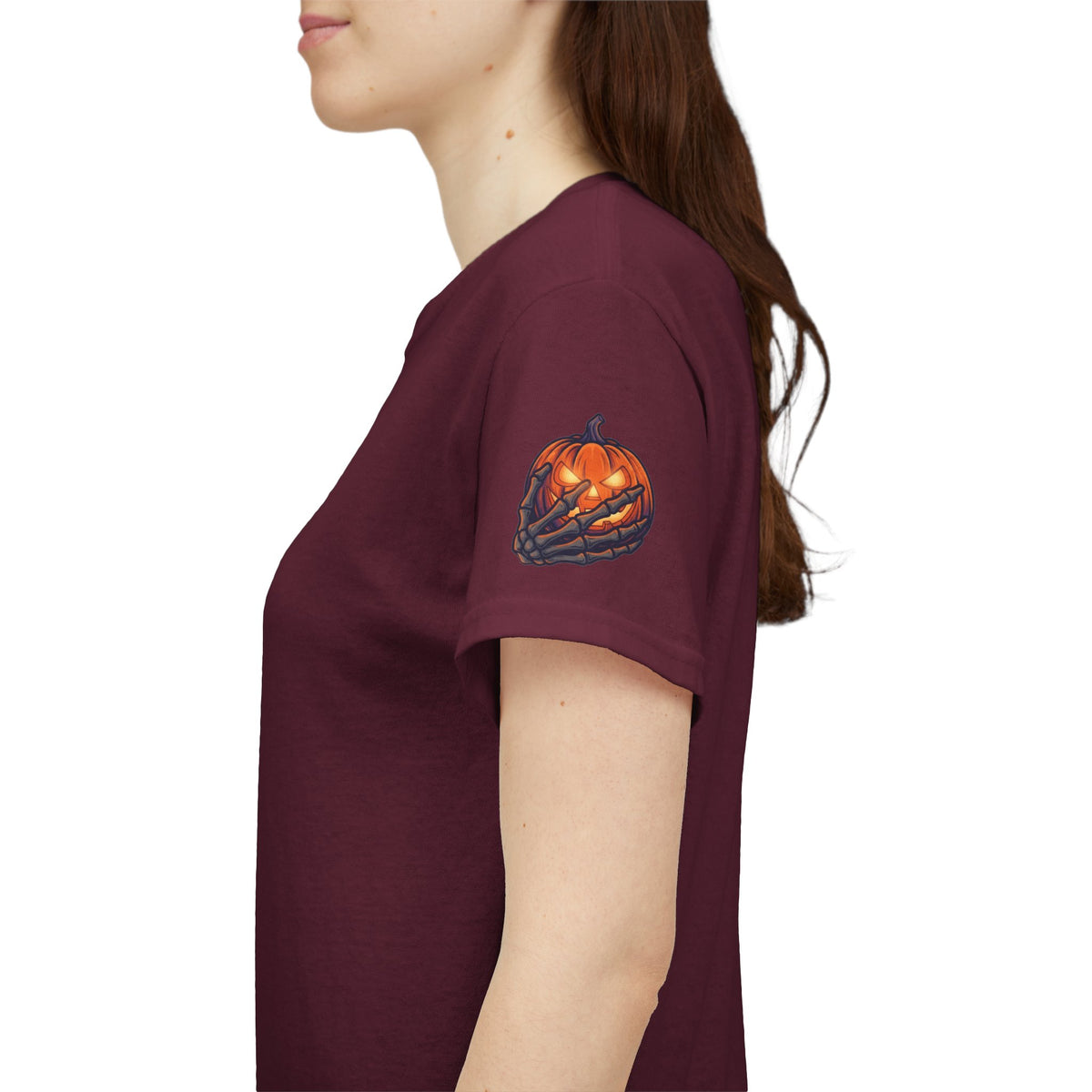 Color: Maroon | Nice Pumpkins Premium Graphic Tee