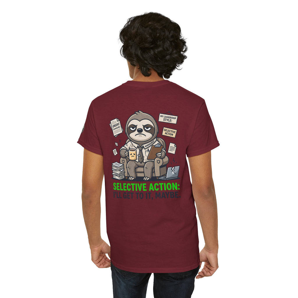 "Selective Action" Premium Graphic Tee