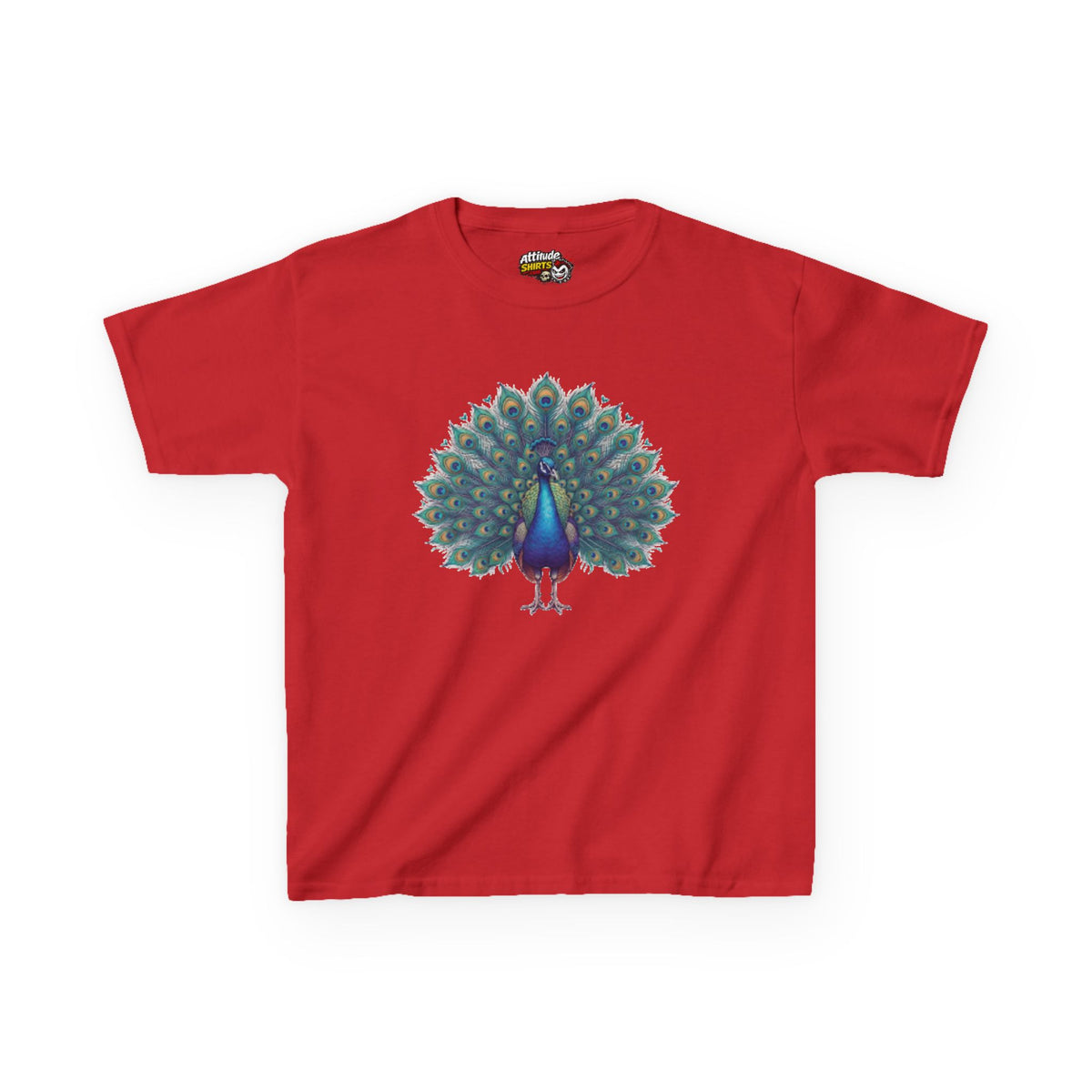 "Hippy Peacock" Kids Tee