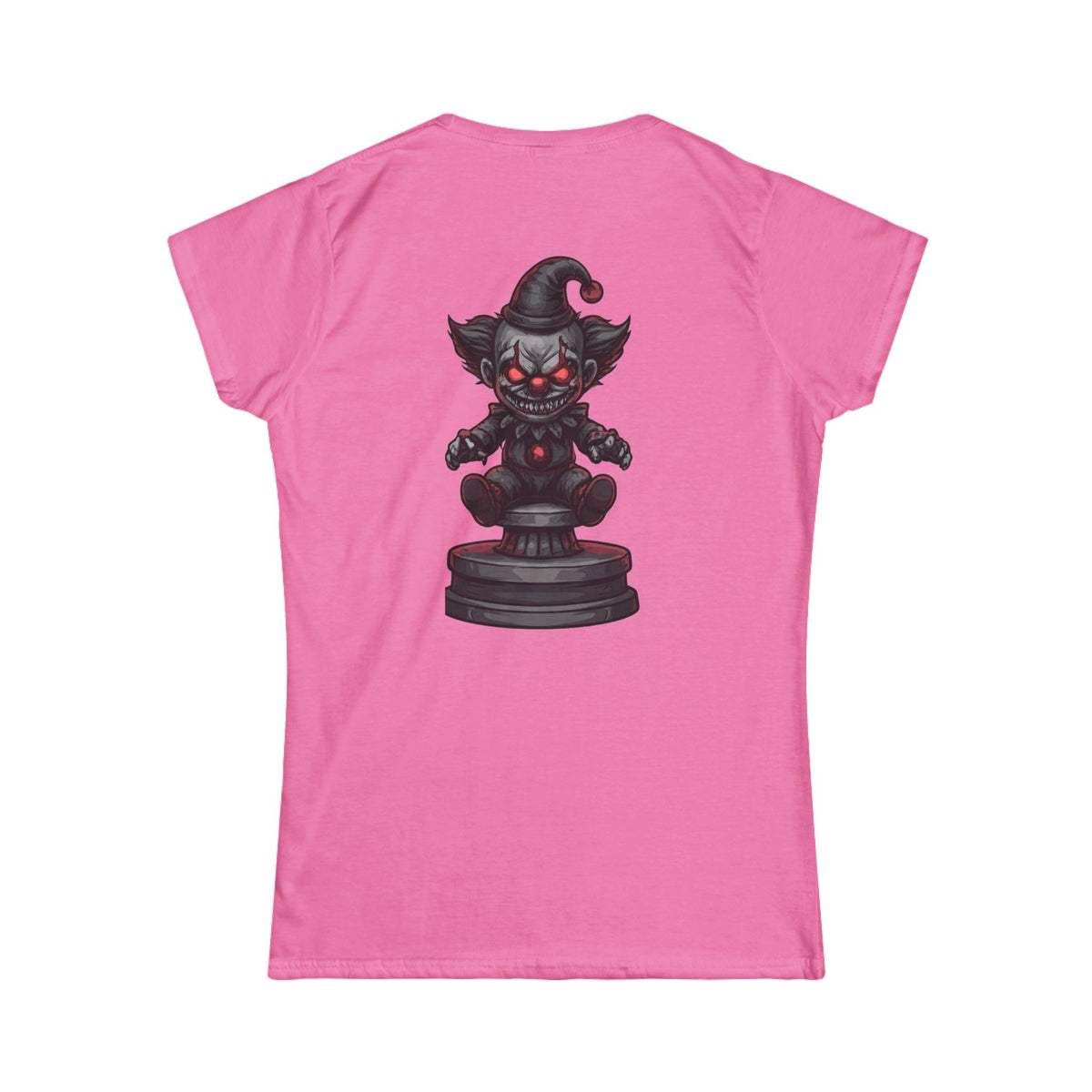 Color: Azalea | Nightmare Clown Women's Tee