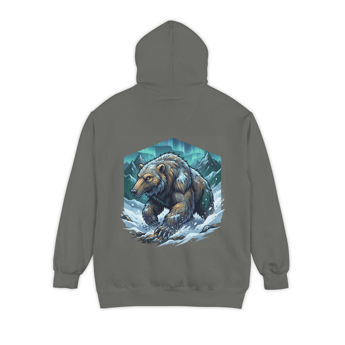 Color: Grey | Alioat (Siberian Folklore) Garment-Dyed Hoodie