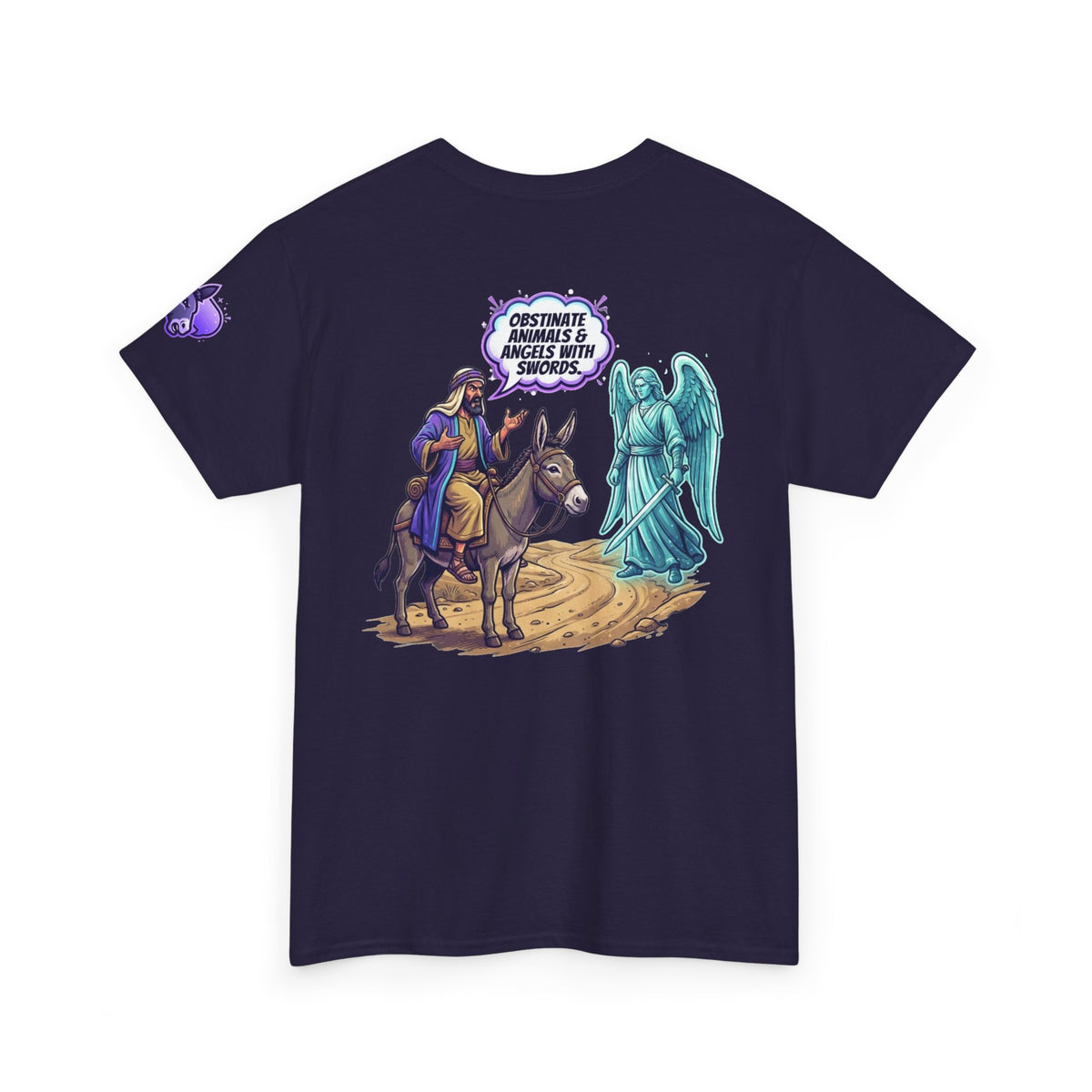 Good Book Series Obstinate Animals & Angels With Swords Premium Graphic Tee