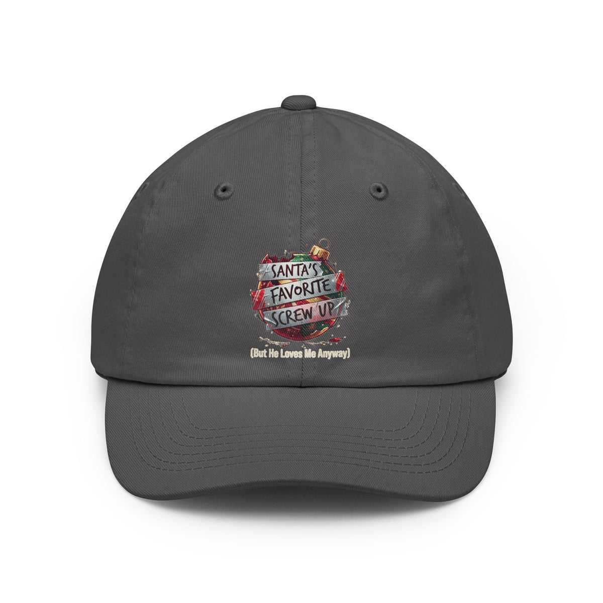 Color: Charcoal | Santa's Favorite Screw Up Dad Hat