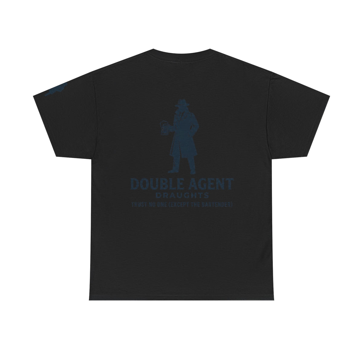 Color: Black | Double Agent Draughts Premium Graphic Tee