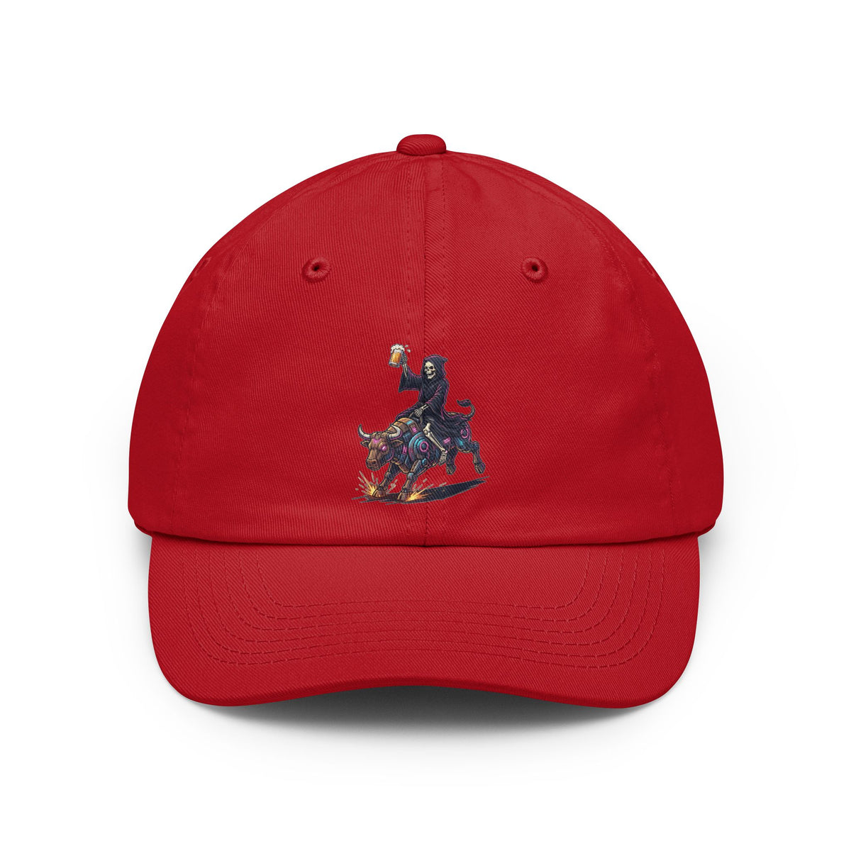 Color: Red | Reaping the Night Life Dad Hat