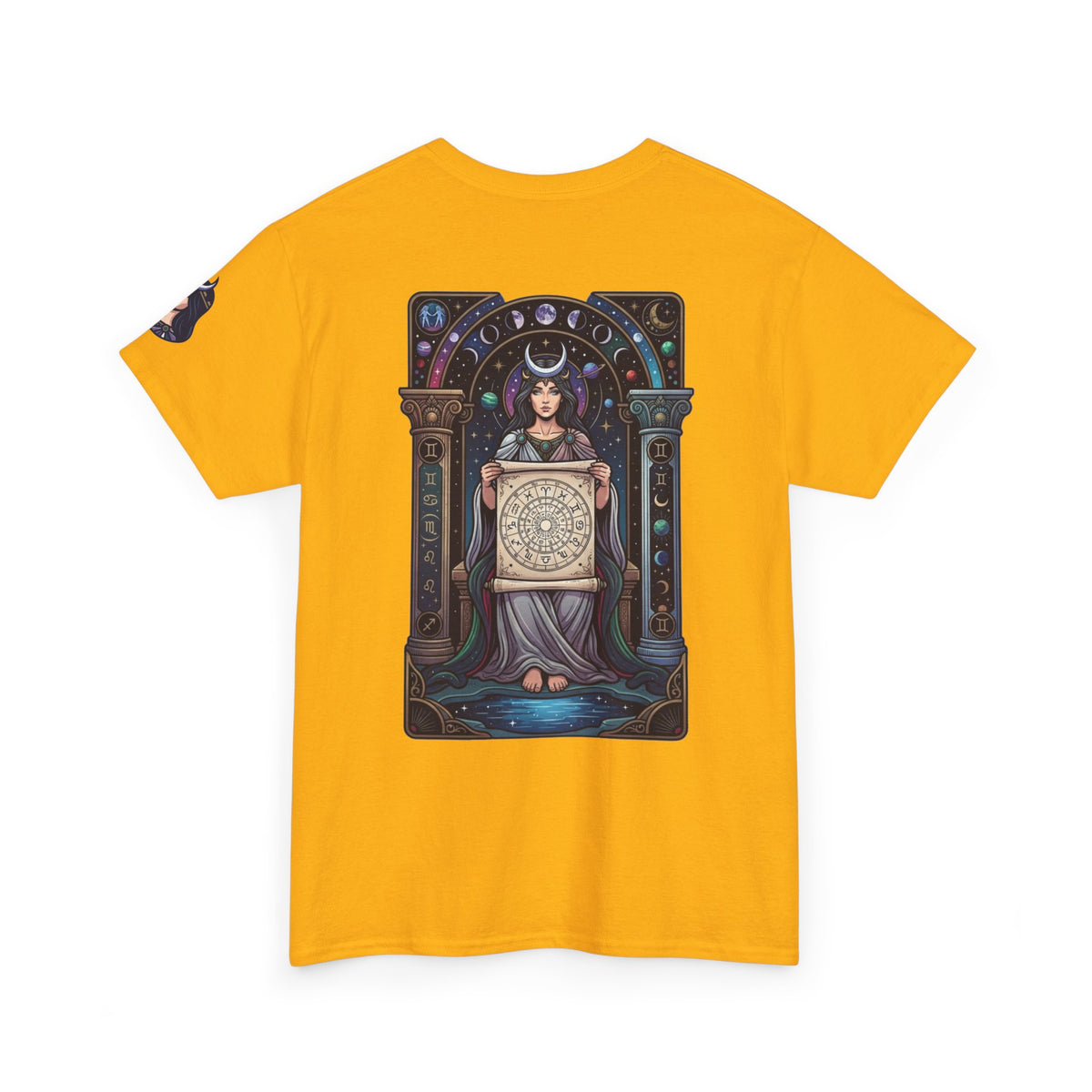 "The Cosmic Tarot (High Priestess)" Premium Graphic Tee