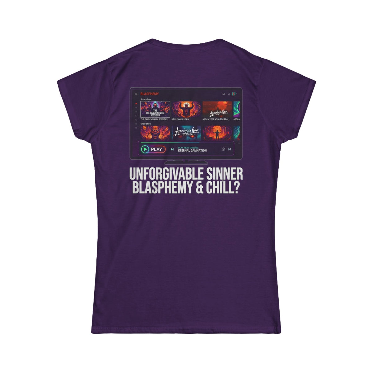 "Good Book Series Blasphemy & Chill" Women's Tee
