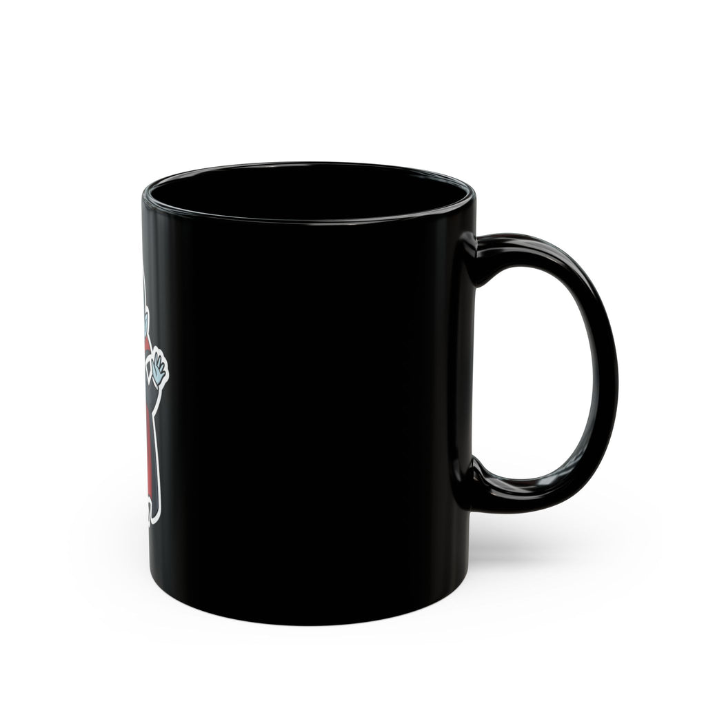 "Dracula" Black Ceramic Mug