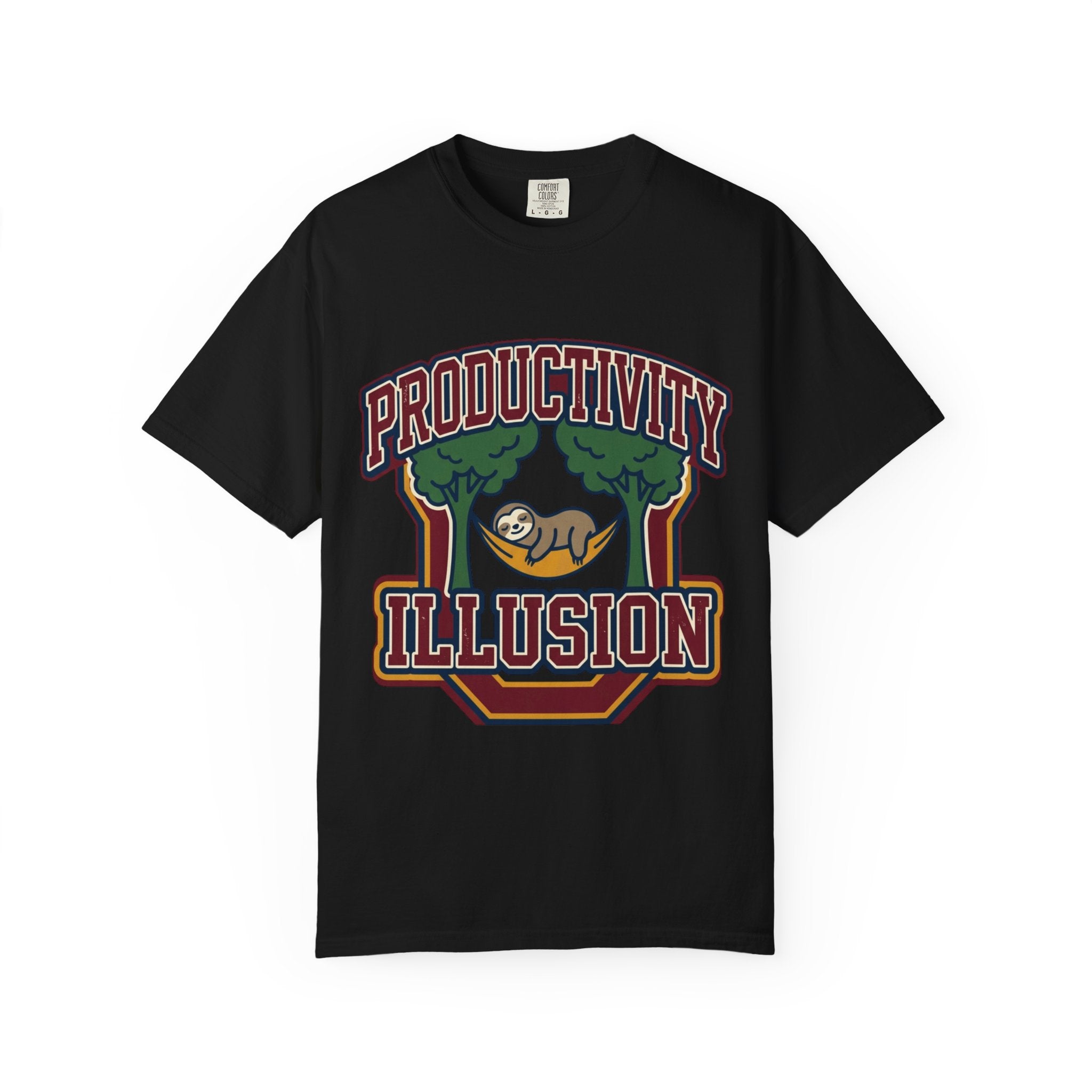 "Productivity Illusion" Unisex Garment-Dyed T-shirt