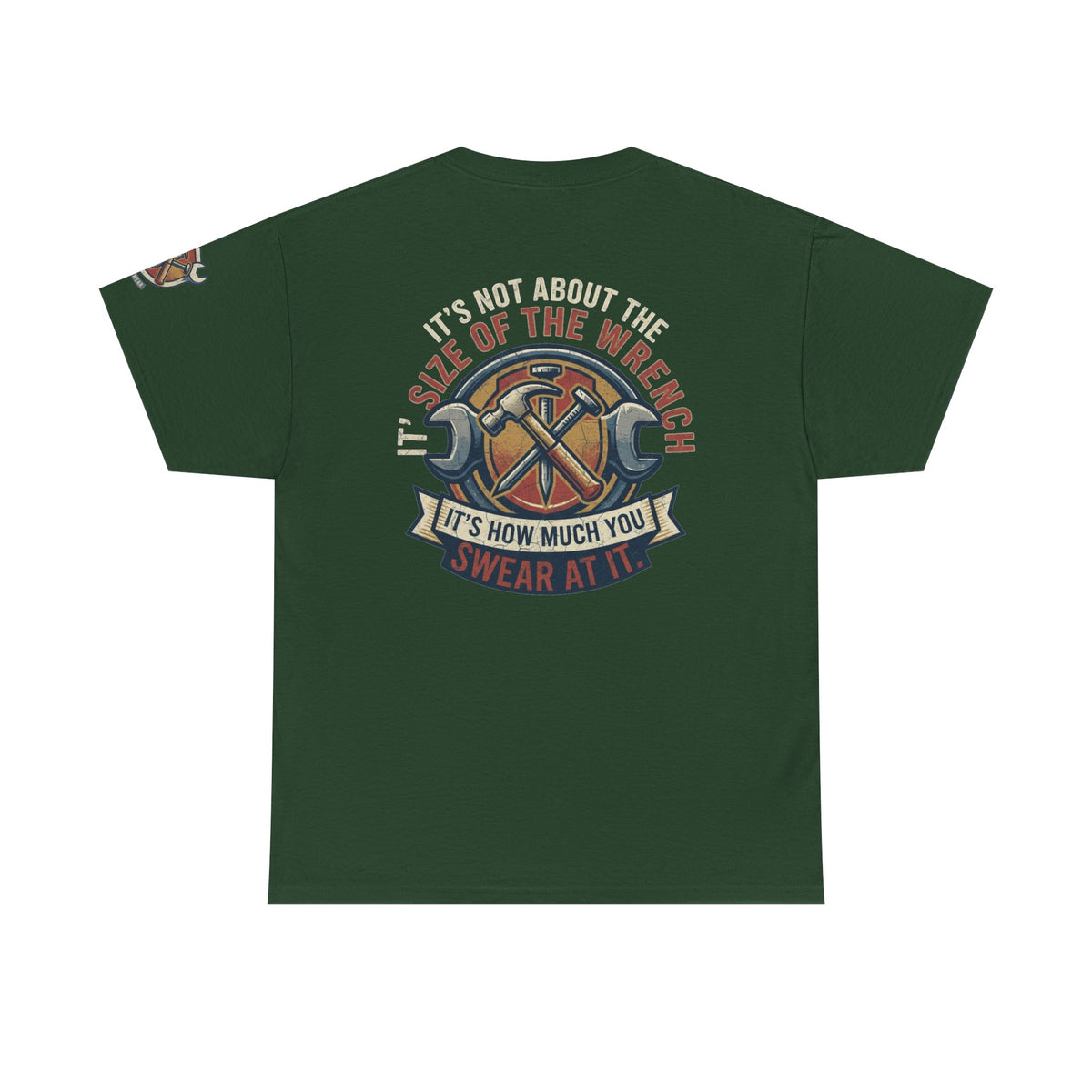 Color: Forest Green | Size Matters Premium Graphic Tee