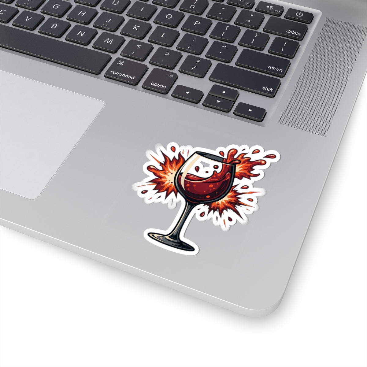 "Silent Night - Violent Wine Night" Sticker