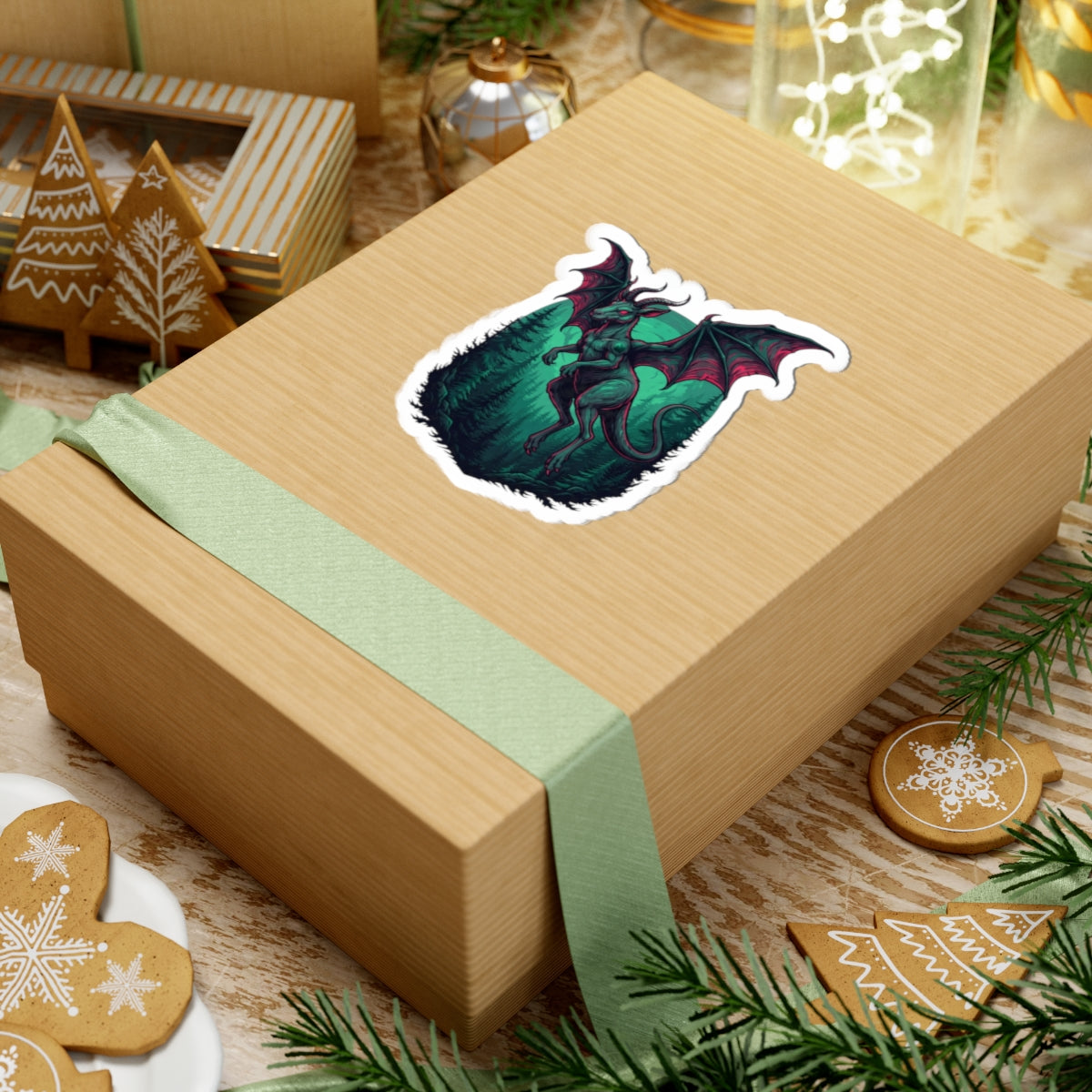 "The Jersey Devil (New Jersey, USA)" Sticker — Main