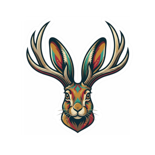 "Jackalope (American Folklore)" Sticker