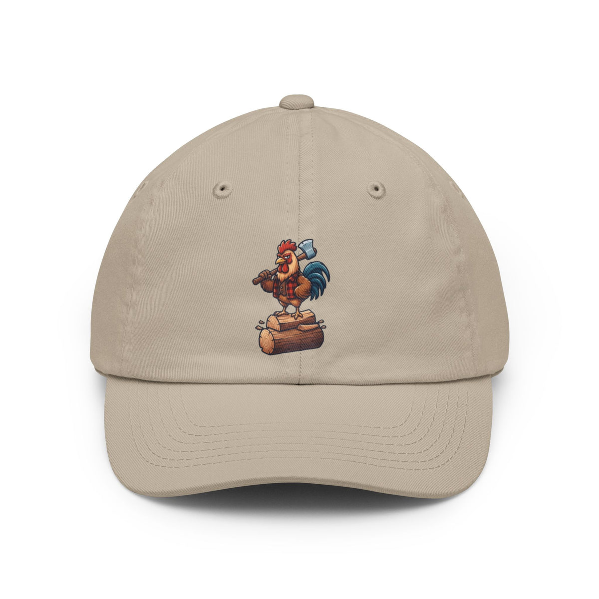 Color: Stone | Looking For A Little Peck Dad Hat — Graphic